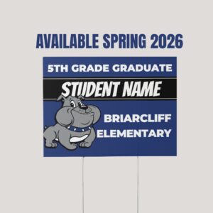 Briarcliff 2026 Graduate Sign (Customizable)