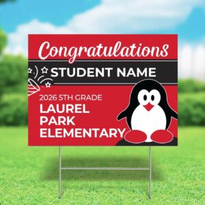 Laurel Park 2026 5th Grade Yard Sign (Customizable)
