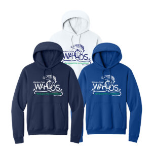 Wahoos Hoodies Fish Logo