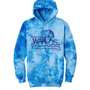Wahoos Tie-Dye Hoodie Fish Logo