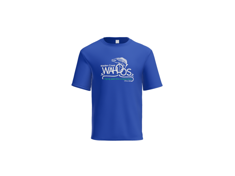 Wahoos Performance Fish Logo Tee - Image 6