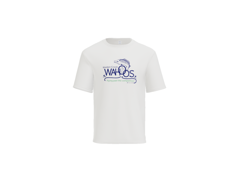 Wahoos Performance Fish Logo Tee - Image 10